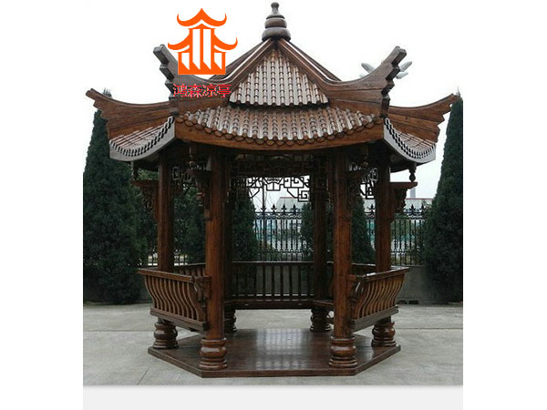 六角凉亭